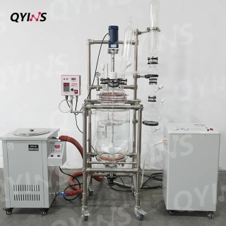 配套20L油浴鍋95B水泵-雙層玻璃反應釜