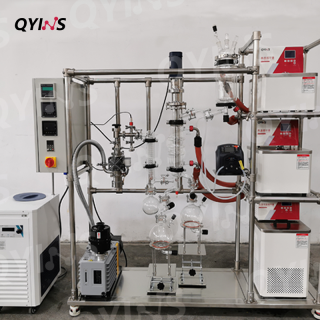 玻璃分子蒸餾設(shè)備 0.06、0.1 0.5平方 蠕動(dòng)泵連續(xù)進(jìn)料 