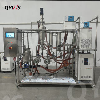 0.1-0.5平方不銹鋼分子蒸餾 小試定制三層主蒸發(fā)室 