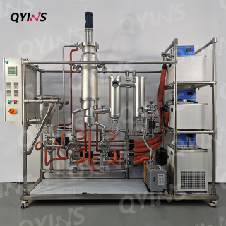 0.25平方不銹鋼分子蒸餾 冷凝冷阱高真空度 