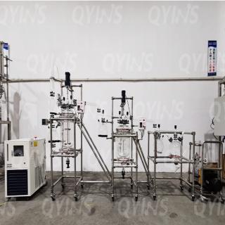 組合雙層玻璃反應釜20L、30L、50L