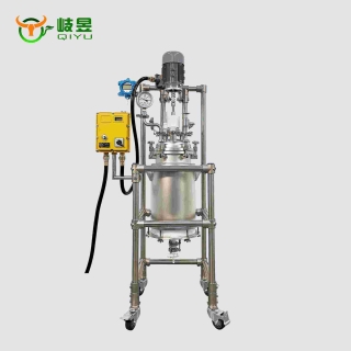 不銹鋼多肽固相合成反應(yīng)釜 過濾反應(yīng)釜 10L
